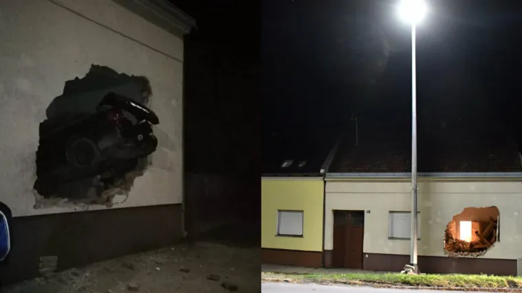 FOTO Velika tragedija: Autom se zabio u kuću, probio zid i na mjestu poginuo
