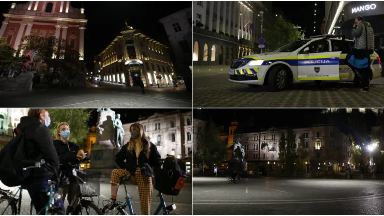Ovako je izgledao prvi policijski sat u povijesti Slovenije: Danas broje čak 1503 nova slučaja zaraze!