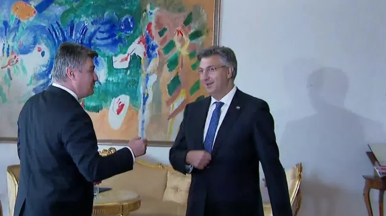 Ni&scaron;ta od sjednice Vijeća za nacionalnu sigurnost: Premijer zasad odbio zahtjev predsjednika, on mu odgovorio da je time odbio Hrvatsku