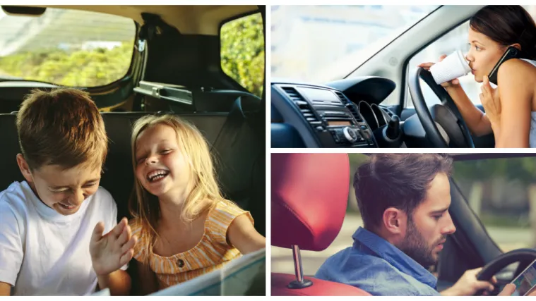 Istraživanje otkrilo zabrinjavajuće pona&scaron;anje: Troje od četvero roditelja koristi mobitel u vožnji s djecom