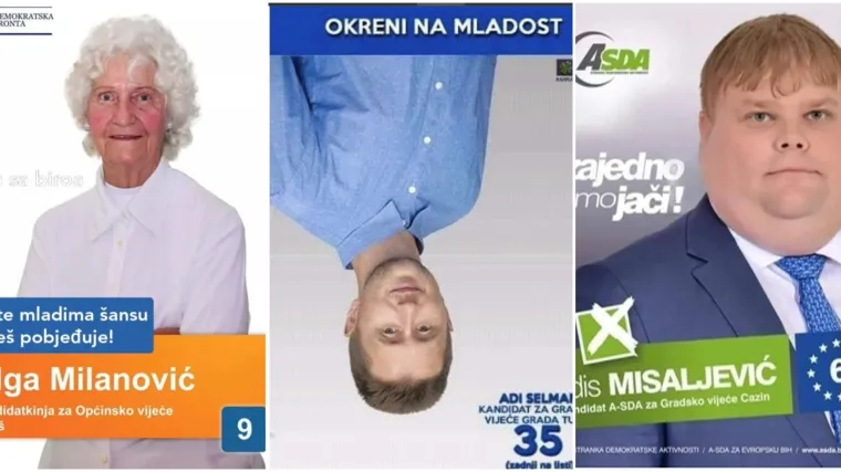 Pogledajte show na lokalnim izborima u BiH.  Od Brucea Willisa iz Kiseljaka, Jasona Stathama iz Goradža do braće Grimm