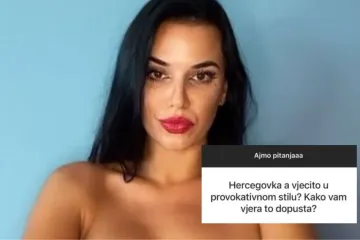 'Kako ti vjera dopušta takve fotke?'; Ona ih 'poklopila' samo tako