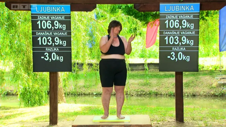 Najstarija kandidatkinja Ljubinka skinula tri kilograma bez puno muke