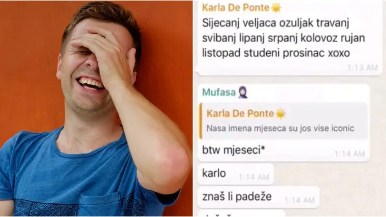 Uspio je izdržati do veljače prije nego je prasnuo u smijeh