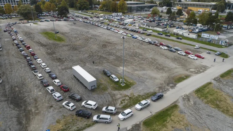 Velika gužva za testiranje na Velesajmu, mnogi su morali kući bez da im je uzet bris