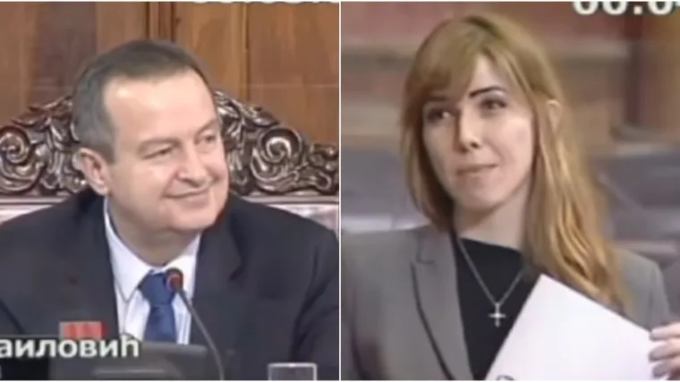 Njenom nastupu nije odolio ni Dačić koji se cijelo vrijeme smješkao