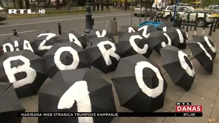 Sedmi je dan prosvjeda u Poljskoj: 'Živimo u navodnoj demokraciji, a borimo se za čista, osnovna prava'