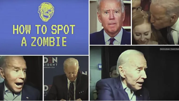 Ususret Noći vje&scaron;tica Trump je Bidena prozvao zombijem: 'Žudi za ljudskim tijelom, jauče i stenje'