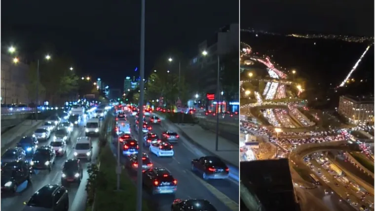 Kolone na izlazu iz Pariza i oko njega dosezale su čak 700 kilometara! Ovakve scene jo&scaron; nisu viđene