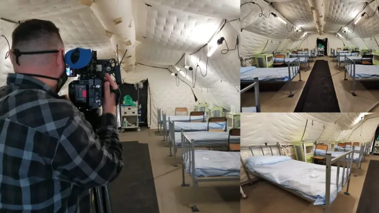 Sve je spremno za nove pacijente, kreveti su namje&scaron;teni, a danas je pu&scaron;teno i grijanje