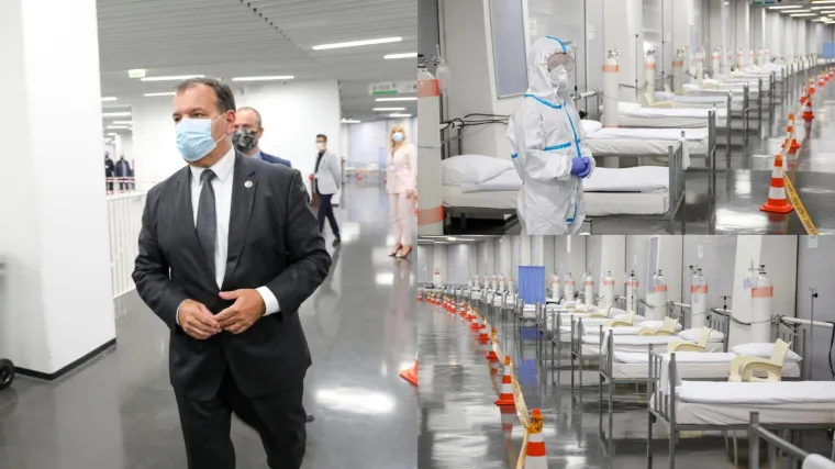 Bero&scaron; na predstavljanju Arene: 'Volio bi da kao proljetos ovdje ne budu pacijenti, ali brojke su ozbiljnije'