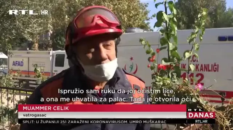 Spasioci iz ruševina izvukli dvije djevojčice: 'Primila me je za palac i nije puštala'