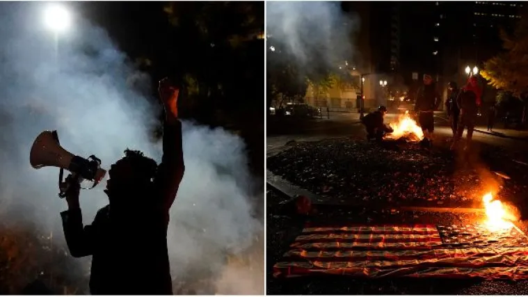 Prosvjedi diljem Amerike: Neredi ispred Bijele kuće, ljudi nose oružje, tuku se, bacaju dimne bombe...