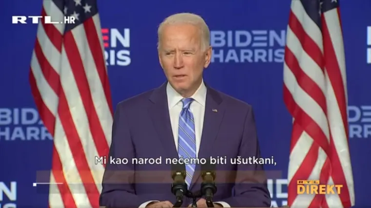 Joe Biden: 'Kada se zavr&scaron;i prebrojavanje glasova, mi ćemo biti pobjednici'