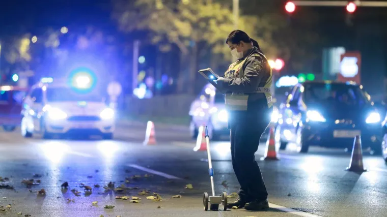 Prizori nakon stravične nesreće u Vukovarskoj: Od siline udarca 75-godi&scaron;nji pje&scaron;ak poginuo na licu mjesta