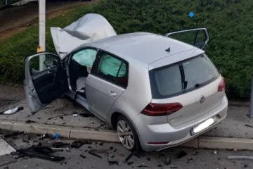 Auto sletio s nadvožnjaka, nema ozlijeđenih