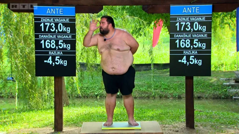 Njegov prijatelj Ante oduševio na vaganju; dosad je izgubio 32 kilograma