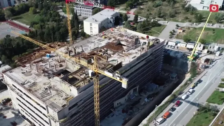 Rijeka će dobiti novu bolnicu za majku i dijete pod istim krovom: RTL-ova ekipa provjerila kako napreduju radovi