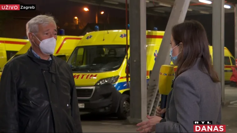 Zagrebačka hitna pomoć krenula s brzim testovima na koronu! Ra&scaron;ić za RTL: 'Ovo će nam olak&scaron;ati posao'