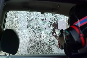 Policija ga je brzo našla, kao i njegov osobni arsenal oružja