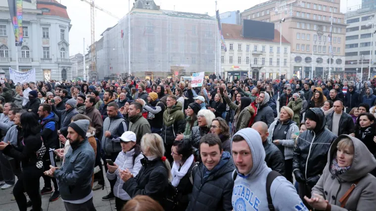 Policija prijavila organizatora prosvjeda protiv mjera, on tvrdi: 'Pobit ću tu optužnicu'