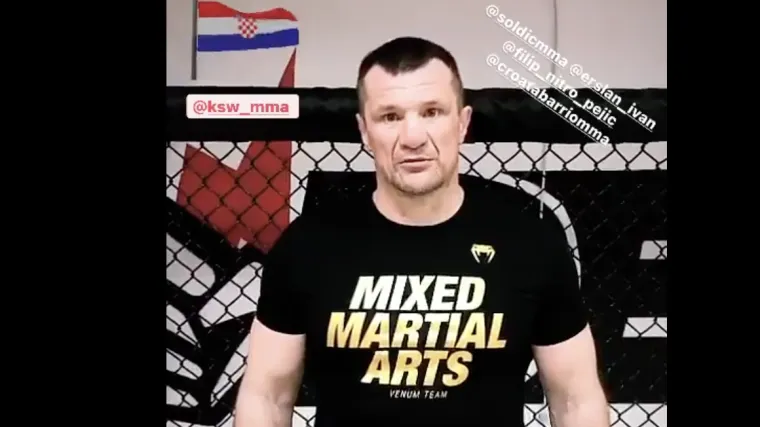 Pogledajte &scaron;to je napravio uoči nastupa četvorice Hrvata na MMA spektaklu