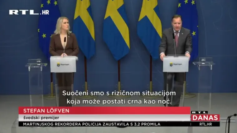 Situacija s koronom u susjednim zemljama se pogoršava, Švedska pooštrava mjere: 'Situacija može postati crna kao noć'