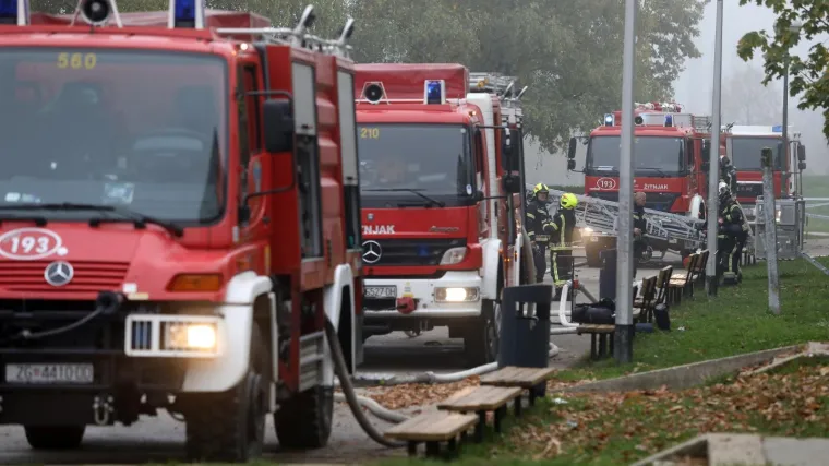 Izgorio stambeni kontejner u Zagrebu:  Jedna osoba poginula, policija utvrđuje identitet