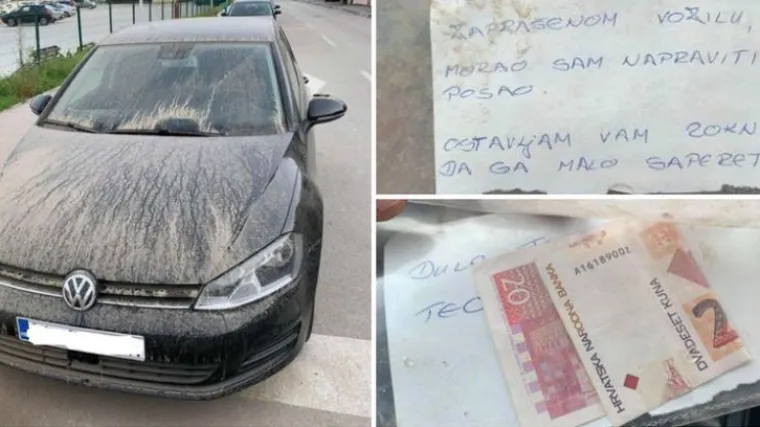 Zaprljali mu auto, pa ostavili poruku: 'Ovakvo &scaron;to nisam dugo doživio!'