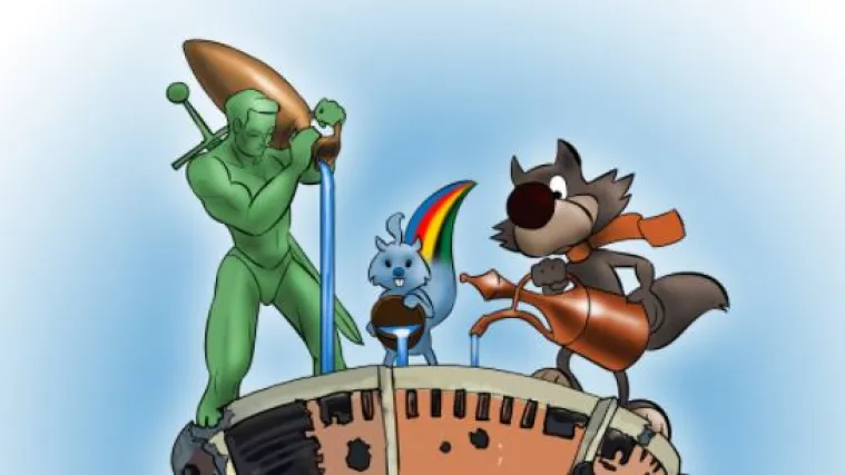 Zagi, Vučko i Pobednik 'spa&scaron;avaju' Vodotoranj: Ovaj je ilustrator odu&scaron;evio mnoge