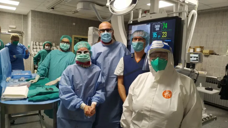 U KBC-u Osijek uspje&scaron;no obavljena prva mehanička trombektomija na pacijentici s dijagnozom moždanog udara