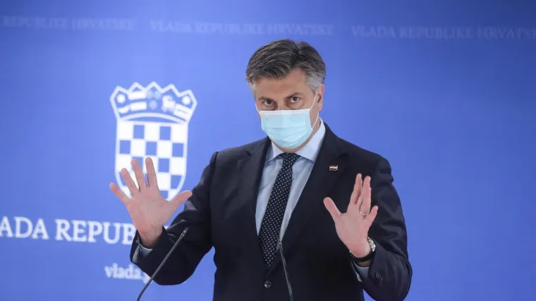 Plenković u NSK o borbi protiv nasilja nad ženama: O koronavirusu i novim mjerama - ni riječi
