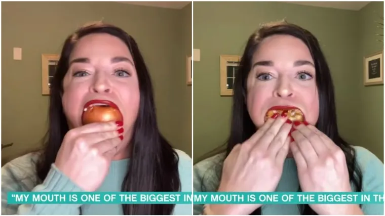 Žena pokazala što sve može natrpati u usta i isprepadala 100.000 ljudi