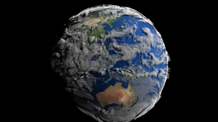 KAKAV VIDEO Zemlja kakvu jo&scaron; niste vidjeli: Pri rođenju uragana IV. kategorije na&scaron; planet izgleda kao živo biće