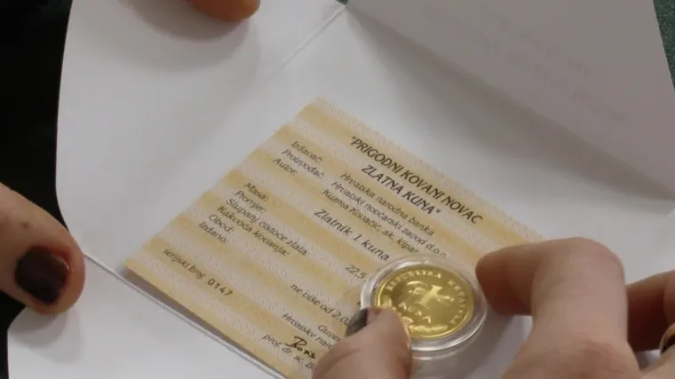 Zlatnik vrjedniji od minimalca! U prodaji limitirana serija zlatnih kuna: Ispitali smo koliko ih je izrađeno i gdje ih kupiti