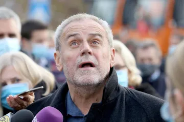 Bandić se obratio građanima Knežije: 'Neću dopustiti gradnju osmerokatnice u vašem parku!'