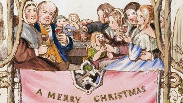 Jedan detalj izazvao skandal: Prodaje se prva božićna čestitka iz 1843. godine za više od 155 tisuća kuna