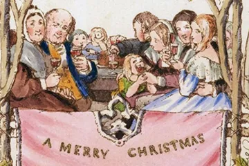 Jedan detalj izazvao skandal: Prodaje se prva božićna čestitka iz 1843. godine za više od 155 tisuća kuna