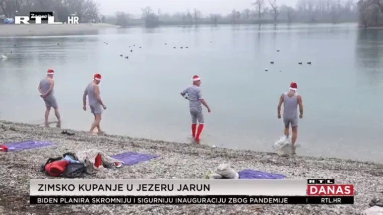 Opatijski Kukali skočili u Jarun: Htjeli smo donijeti jedan dah atmosfere opatijskog adventa u grad Zagreb