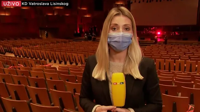 I Koncertna dvorana Vatroslav Lisinski prilagodila se novom normalnom: U tijeku je poluvirtualni Massimov koncert