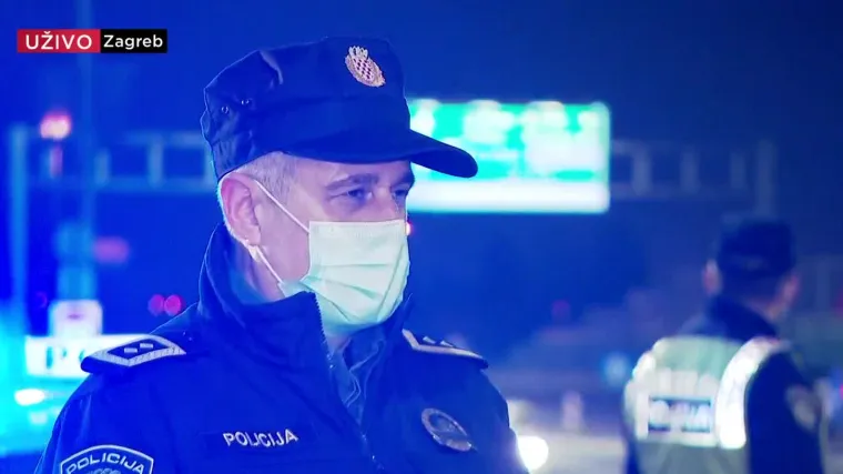Zagreb u ponoć dobiva 16 nadzornih policijskih punktova. Načelnik PU za RTL: 'Olak&scaron;ajte nam posao'