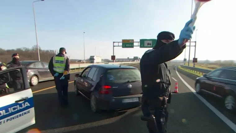 Prvi dan zabrane kretanja: policija na 200 punktova provjerava propusnice, otkrili putnike koji su trebali biti u izolaciji