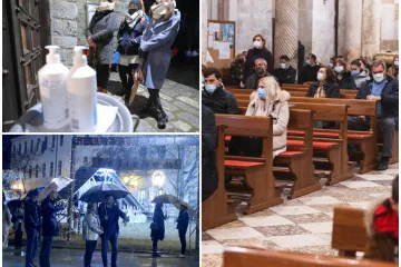 Pogledajte kako je bilo na misama diljem Hrvatske