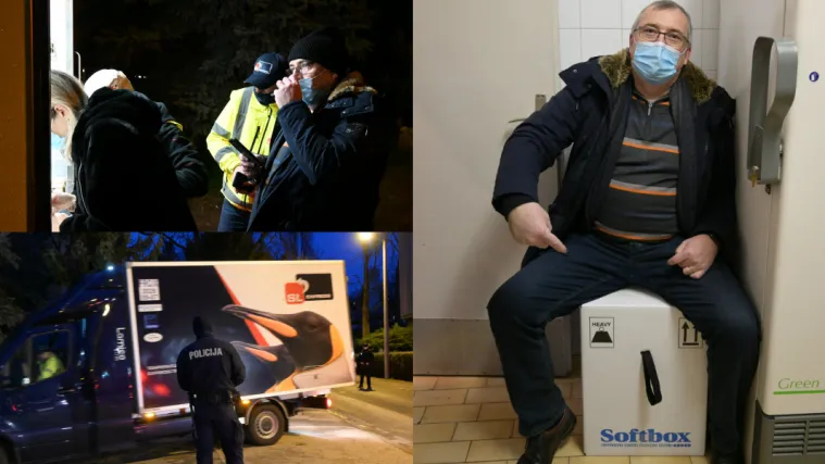 FOTO Capak u svitanje dočekao cjepivo! Prve doze stigle u pratnji policije jer se radi o nacionalnoj sigurnosti