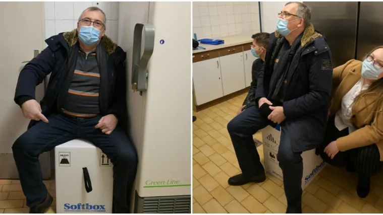 Plenković o Capakovom sjedenju na kutiji od cjepiva: 'Gledajte. Imate u životu ono &scaron;to je bitno i ono &scaron;to je trivijalno...'