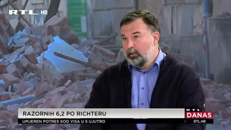 Seizmolog Kre&scaron;imir Kuk za RTL Danas: Ovaj potres je bio jači od nekih atomskih bombi