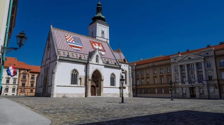 Crkva sv. Marka o&scaron;tećena na nekoliko strana; uru&scaron;io se svod u crkvi sv. Katarine