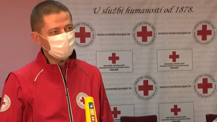 Ravnatelj Crvenog križa Osijek: 'Ne brinite, pomoći možete uvijek, ovo će trajati tjednima'