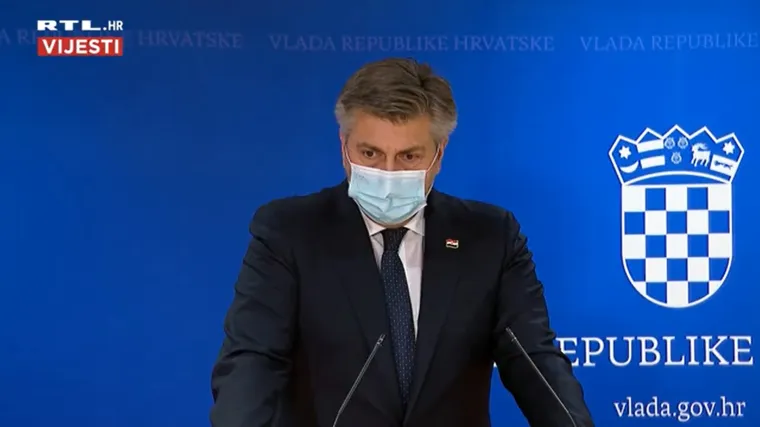 Premijer Plenković nakon užeg kabineta Vlade: 'Osigurali smo 120 milijuna kuna interventne pomoći'