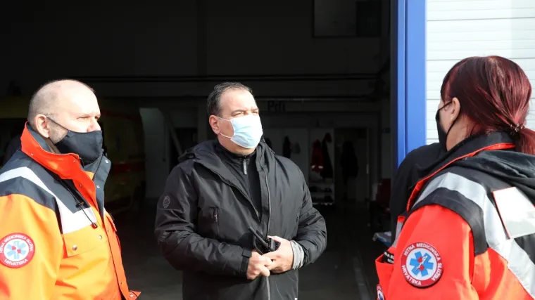 Bero&scaron; obi&scaron;ao bolnicu u Sisku: 'Cijepljenje je dobrovoljno i besplatno. Nadam se da će se &scaron;to vi&scaron;e ljudi odazvati'